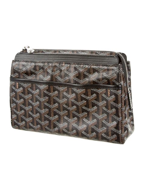 goyard men's toiletry bag|best goyard bag brand.